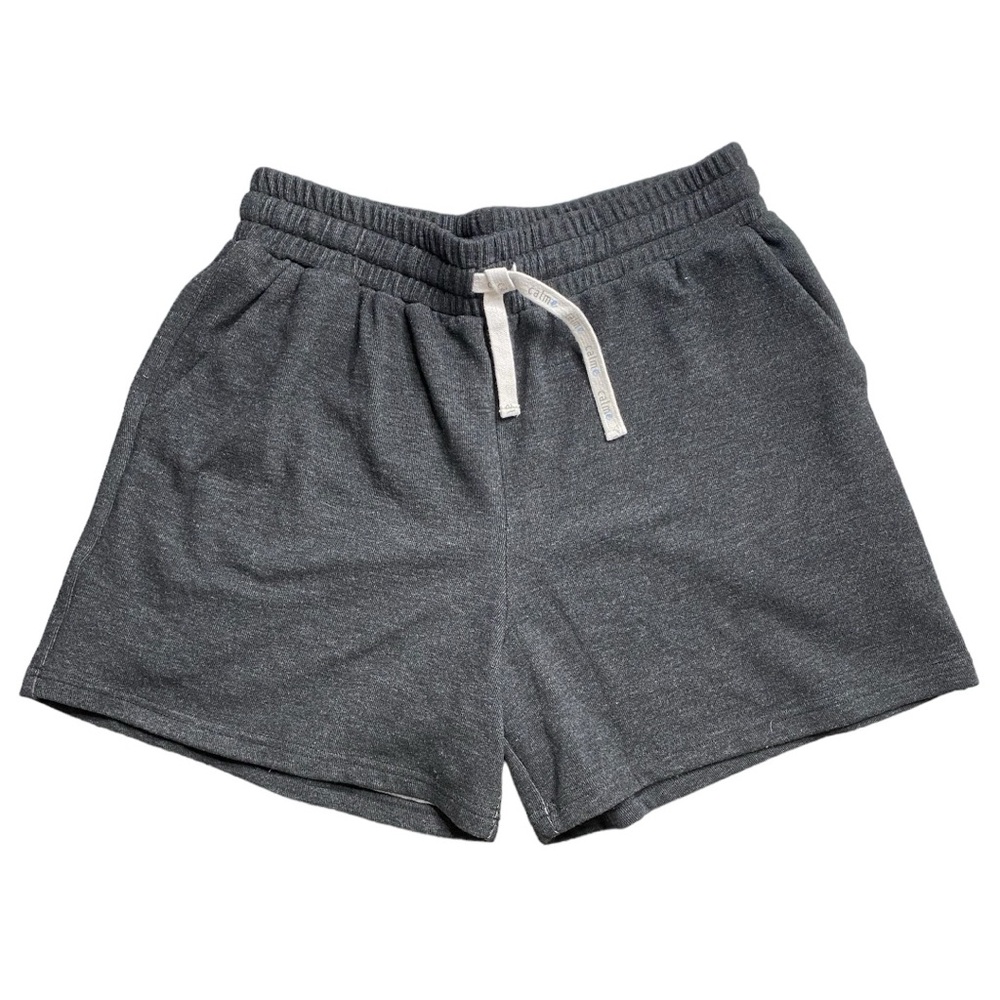 ❌SOLD❌ Johnny Was Calme Cozy Pull On Short in Dark Gray (Black) NWOT